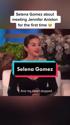 Imagine eating pizza 🍕 at Jennifer Aniston’s 🥺 #selenagomez #jenniferaniston #ellen #theellenshow #2020