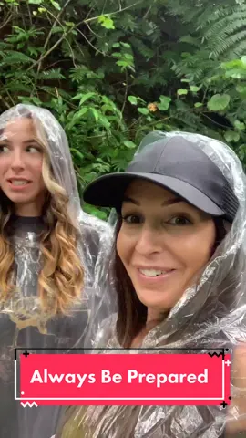 Poncho for the win! #manoafalls #hawaii #rain #momlife #foryou #fypシ