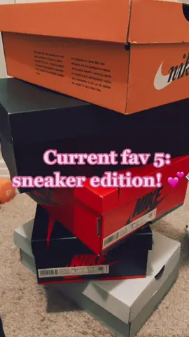 Top 5 picks right now! What’s yours? All sneakers from 4RealSneakers on IG #chicksinkicks #fyp #sneakerhead