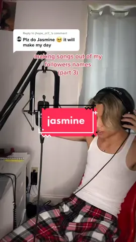 Reply to @jhope_ot7_ comment your name to be in the next one 🦋 #jasmine #XfinityFanthem #LeadWithLove #DontQuitYourDaydream #name #namesong #foryou
