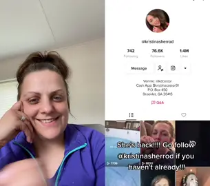 #duet with @mamashark327 @kristinasherrod she’s back others might have one the fight but she won THIS war! Love your girl!
