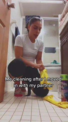 Lmao cleaning suddenly becomes a problem when you move in with ya man 💀💀💀 #funny #LeadWithLove