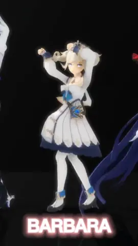 i dont know what to do so i edit my previous video 😂😂 #mmd #genshinedit #GenshinImpact #barbara #eula #amber #raidenmei #kiana