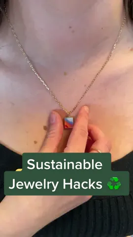 These 5️⃣ easy style hacks make your jewelry more versatile *and* sustainable.  #sustainabilitytips  #jewelryhack #analuisa  #sustainablefashion #🌍