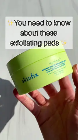 #AD These exfoliating pads from @skinfix have definitely helped to even out my skin texture! #skinfix #skinfixpartner