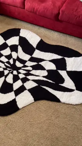 what do y’all think? i think it would be a cool rug 😳  #tufting #handmade #trippy #rug #fypシ #artist  #smallbusinessowner