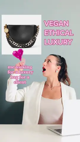 There is nothing “luxurious” about leather @stellamccartney  #fashion #luxurybag #veganfashion #ethicalfashion #stellamccartney #designerbag #vegan