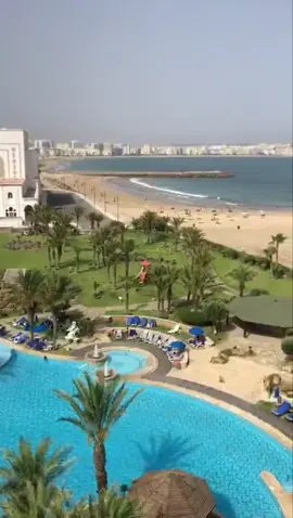 #tanger #tanger_city #verano2021 #morocco #maroc #thisview #piscine #plage #vuesurmer