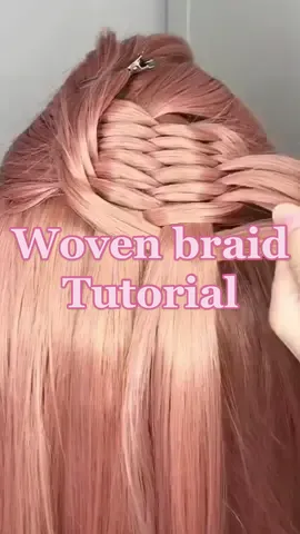 #hairstyle #tutorials #hairtutorial #fyfyfyfy #fy #fypシ #viral #goviral #hair #hairstyles #fyppppppppppppppppppppppp #braid #braiding #pinkhair