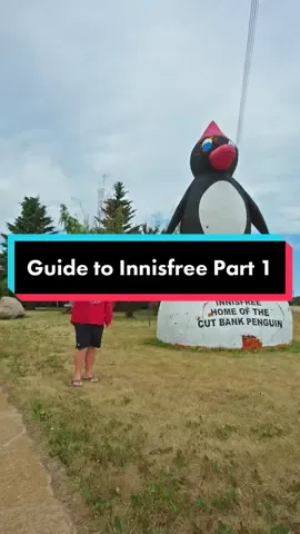 Guide to Innisfree Alberta Part 1 #Innisfree #Alberta #Canada #RoadTrip #GuideTo #Penguin #TownSquare #AlwaysSomethingToDo
