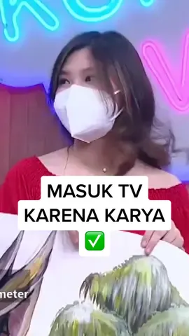 UNTUK INDONESIA! ❤️🇮🇩 AAA seneng banget karyaku diapresiasi hehe :’) thankyou yaa warga tiktok untuk supportnya! 🥺 #lukisanterpanjang