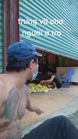 phát trứng vịt cho người ở trọ...
