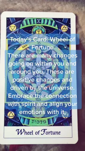 #todaystarot #singlecardreading #tarotcards #wheeloffortune #spirittalk #positivity #witchesoftiktok #tarotreader #onecardtarot #dailytarot