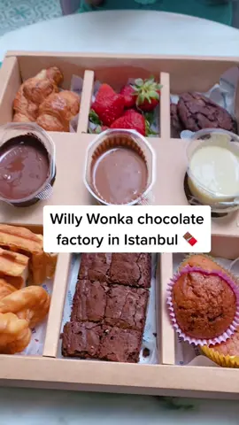 Charlie and the Chocolate Factory fans, welcome to #istanbul 🍫 #chocolate #willywonka #fyp #FoodTok #keşfet