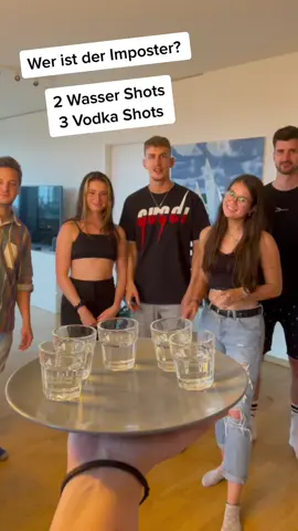 Wer hatte Wasser, wer hatte Vodka? 🤩🤯 @anicazrmn @meddesyoutube @sumo.alexia