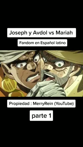 Joseph y Avdol tratan de liberase del poder del enemigo #jojosbizarreadventure #jojo #jojoreference