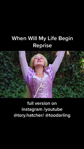 BEST DAY EVER! Check out my IG or Youtube to see the full thing! #tangled #rapunzel #whenwillmylifebegin