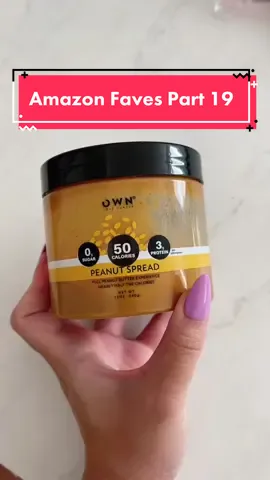 Peanut butter time! Back with another @amazon favorites! #amazonfinds #amazonmusthaves  #peanutbutter #amazon #healthyfood #lowcalorie