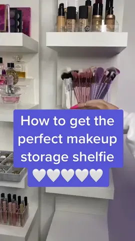 Shop all storage items on our website #foryou #fyp #makeuporganization #makeuporganisation #makeupstorage #shelfie #beautyroom #organize #storage