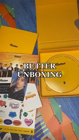 BTS BUTTER UNBOXING ! - Cream Ver - #BTS #방탄소년단 #방탄 #BUTTERALBUM #BTSBUTTER #fyp #butterunboxing