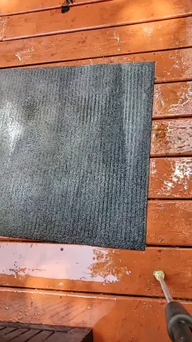 I heard you all like pressure washing videos 😂#rug #powerwashing #pressurewashing #CleanTok #Rugcleaning #cleaning