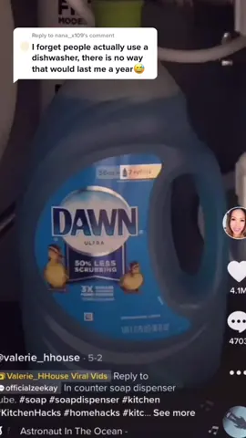 Reply to @nana_x109 Thanks for 28 million views & over 4M likes on the original vid! #soap #soapdispenser #dawn #dishsoap #KitchenHacks #homehacks