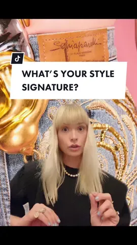 Style signatures are everything. #style #fashion101 #fashionschool #fashion #howto #SelfCare