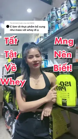 Trả lời @ntd.0402 Tất tần tật về WHEY cho ng đi tập #zendafitness #gdlfamily #tpbs #kiếnthứcmỗingày