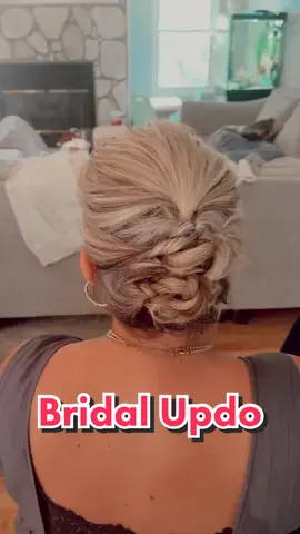 Bridal updo 💕 #WelcomeBack #HPRadicalReuse #ChiliDogYumPlz #bridalupdo #easyupdo #bohobridalhair #bridalhairstyle