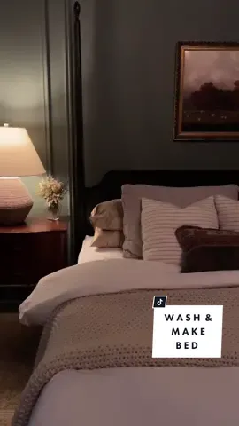 Relaxing, rainy day load of bedding 🧺🤍 #GetYourJeansOn #satisfying #asmr #foryou #oddlysatisfying #organizationtiktok #CleanTok #cleanwithme