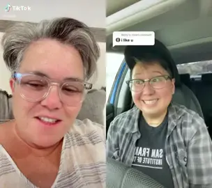 That time @rosie dueted me and changed my life 😭 #fyp #sadbutradclub #WelcomeBack #mentalhealthtiktoks #queertiktok #lgbtqtiktok