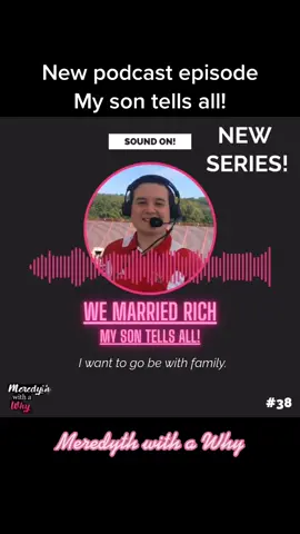 My son tells all on the podcast Meredyth with a Why #divorce #divorcedparents