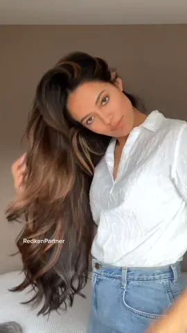My hair feels so soft! The @redken Acidic Bonding Concentrate is amazing for my colored hair ! 🙌🏼 #redken #redkenhaircare #Amazon #AD #RedkenPartner