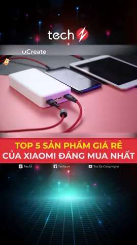 Bạn đã sở hữu được mấy món rồi nhỉ #ureka   #ucreate   #tiktok   #tiktoknews   #techzcomvn   #onhaxemtin #xiaomi