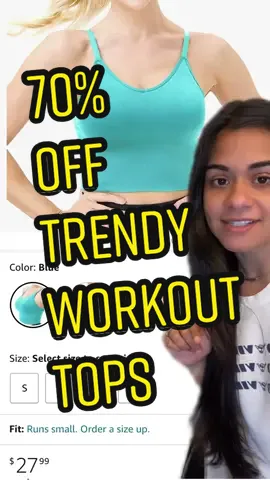 Gotta love a good deal!! 😍 * expires 8/5/21 While supplies last *  #amazoncoupons #amazondeals #amazoncouponcode #workouttops