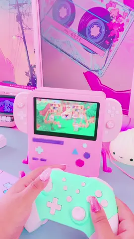 unbox my new switch controller with me 💚 #JetPuffedSmourth #fypシ #pinkpc #pinkgamingsetup #unboxingasmr #kawaiiunboxing #asmr #pinkaesthetic