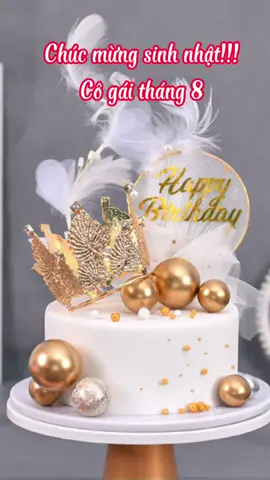Chúc mừng sinh nhật cô gái tháng 8!!!     Mình sẽ làm riêng 1 video tặng cho bạn nào có cùng ngày sinh với mình na 😊😊#foryou#yeuthuong