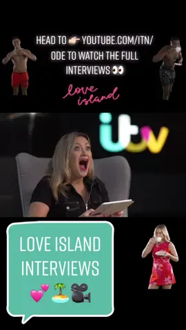 Getting all that #LoveIsland tea for you 😜☕️ Head to YouTube.com/ITN/ODE to catch my chats with #Lucinda #bradmcclelland & #aaronfrancis  👀 🎥  💕🏝