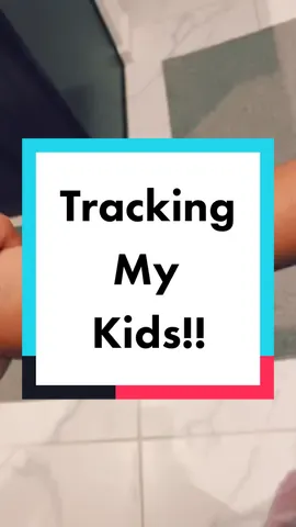 Now and days, taking extreme measures is necessary. Kids tracking bracelet using #airtag ⌚️ #apple #kids #fyp