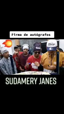 Firma de autógrafos #sudamery_janes