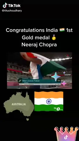 Proud to be an Indian #TikTokAustralia #olympics2021 #india #olympics2021 #neerajchopra