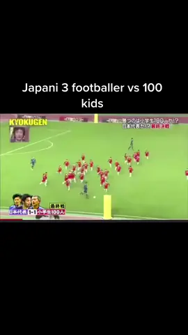 Japani 3 player vs 100 kids #footballtiktok #uktiktokfamily #viral #foryou