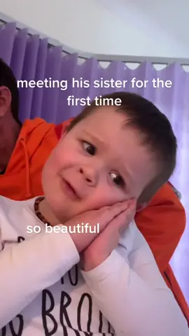 How he worried about his mom's c-section is 🥰🥰🥰 📹: @angeatwell  #pregnancytiktok #babyfever #newborns #momlife