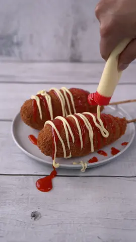 Cheezy Corndog 🤤 #MYFoodie #Tiktokguru