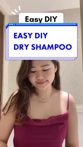 Easy DIY Dry Shampoo 💆‍♀️ #tipsbuatkamu #DIY #samasamabelajar #EcoFriendly