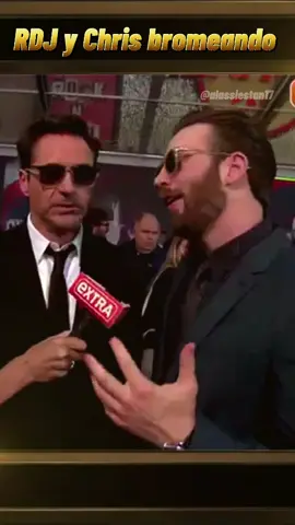 Son tan graciosos 🤣 #avengers #chrisevans #robertdowneyjr #marvel #funnyy #viral #fy