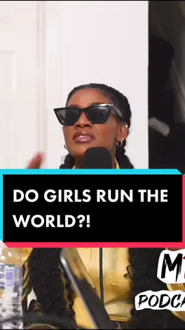 Do girls really run the world?! #m1podcast #podcast #podcastnation