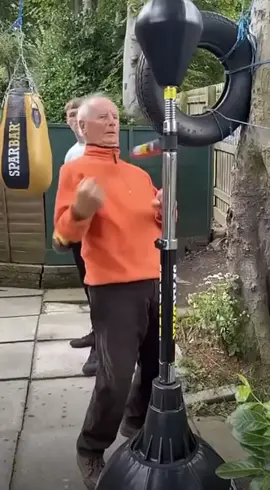 Grandpa ready for Jake!