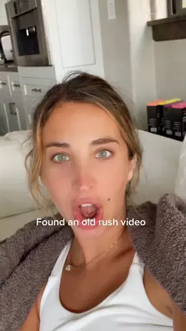 I just wanted be on rush tiktok so here’s a tbt of mine😅😅 help who was I🥴