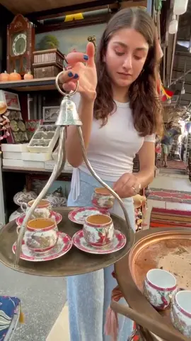 Genuine Turkish coffee in the Traditional Kemeralti Market in Turkey☕️❤️😋🌹#turkiye#coffee#food#izmir#foodporn#FoodLover